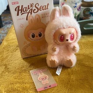 Authentic Labubu Have A Seat Dada